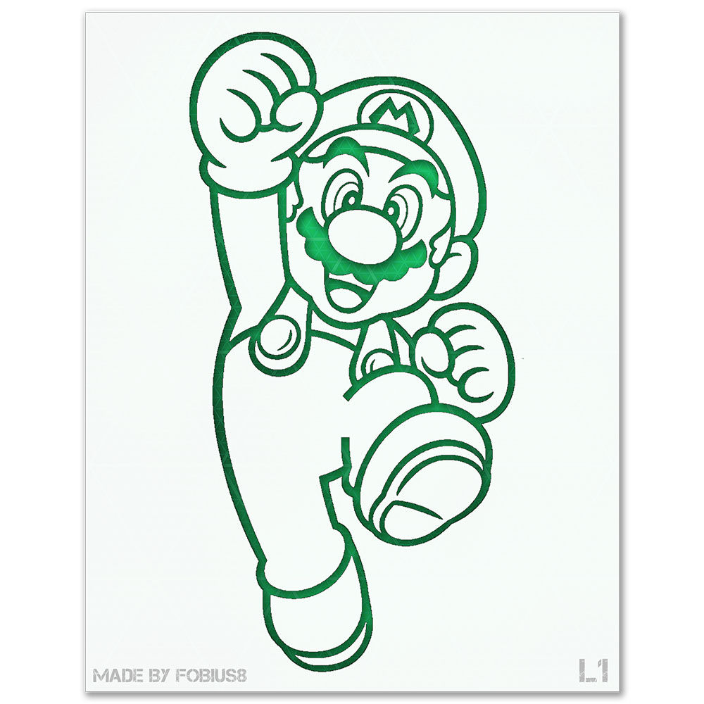 Mario Stencil