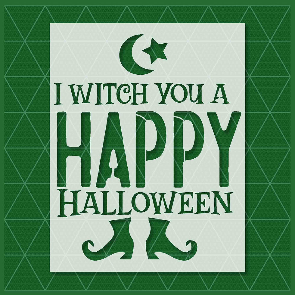 HALLOWEEN STENCIL