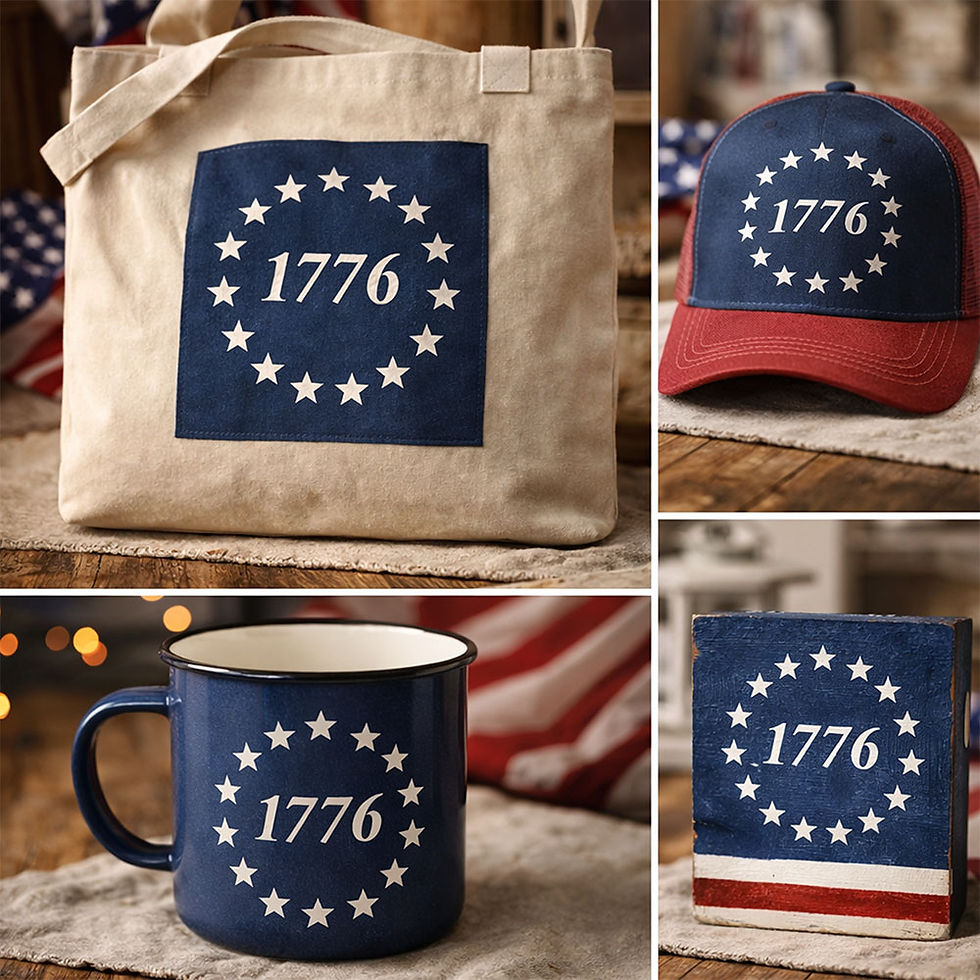 Thumbnail: 13 STARS STENCIL