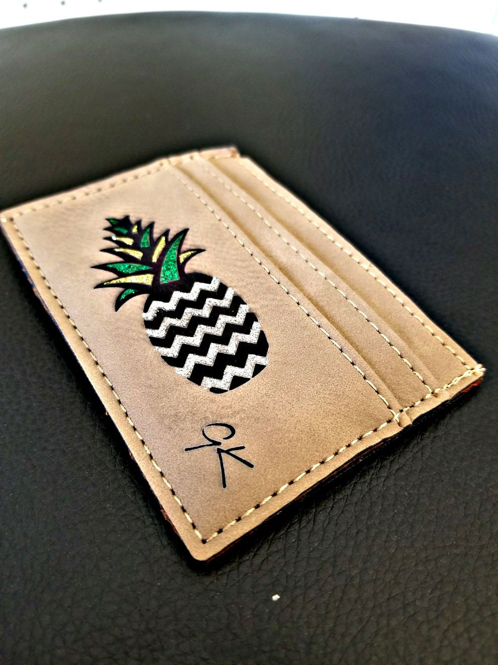 PineChevron Clip Wallet