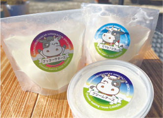 長野県産の牛乳を使った自家製チーズ！