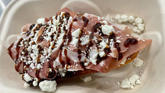 Prosciutto, Goat Cheese & Fig Preserves Toast
