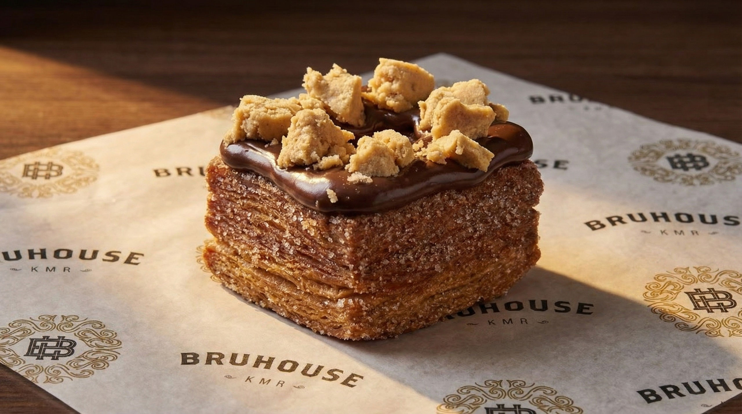 Chocolate Halvah Cronut - Dairy