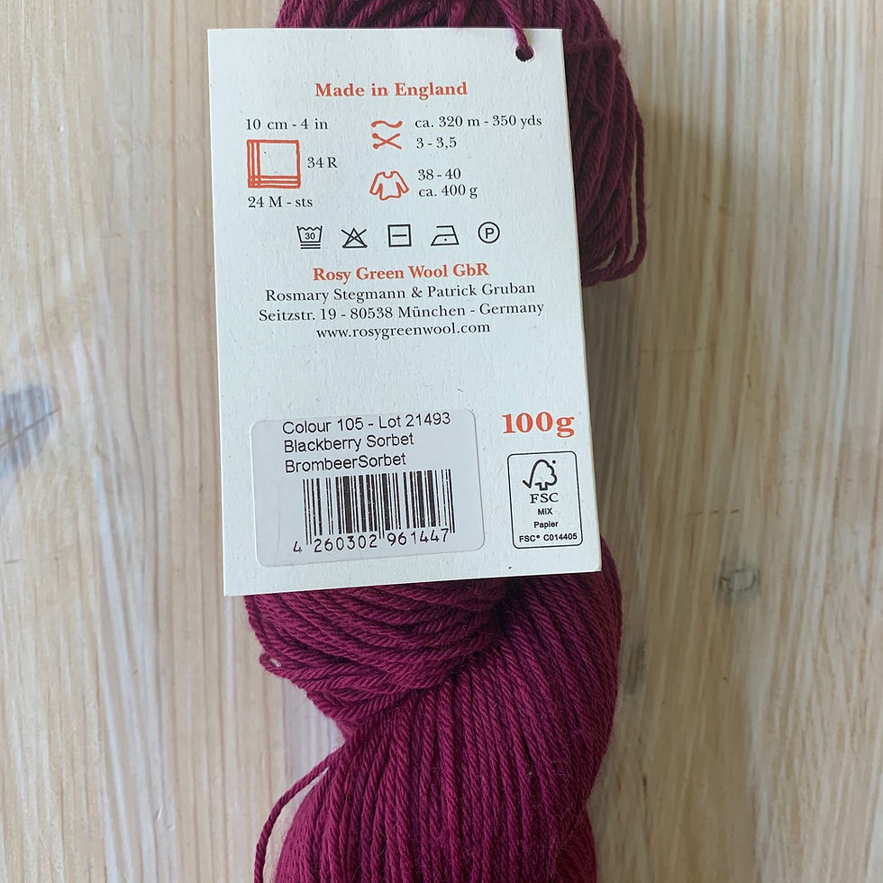 Miniaturbild: Rosy Green Wool CHEEKY MERINO JOY