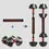 Thumbnail: 5-44lbs Adjustable Dumbbell to Barbell Set, Anti-Slip Grip, Versatile Home Gym