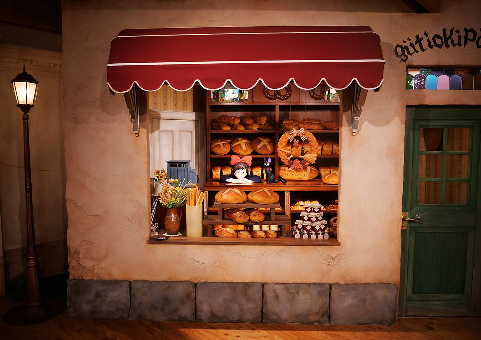 Boulangerie de Kiki la petite sorcière des Studios Ghibli