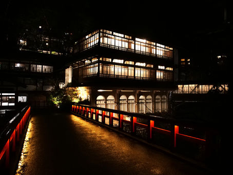 Station thermale de Shima Onsen dans la préfecure de Gunma au Japon