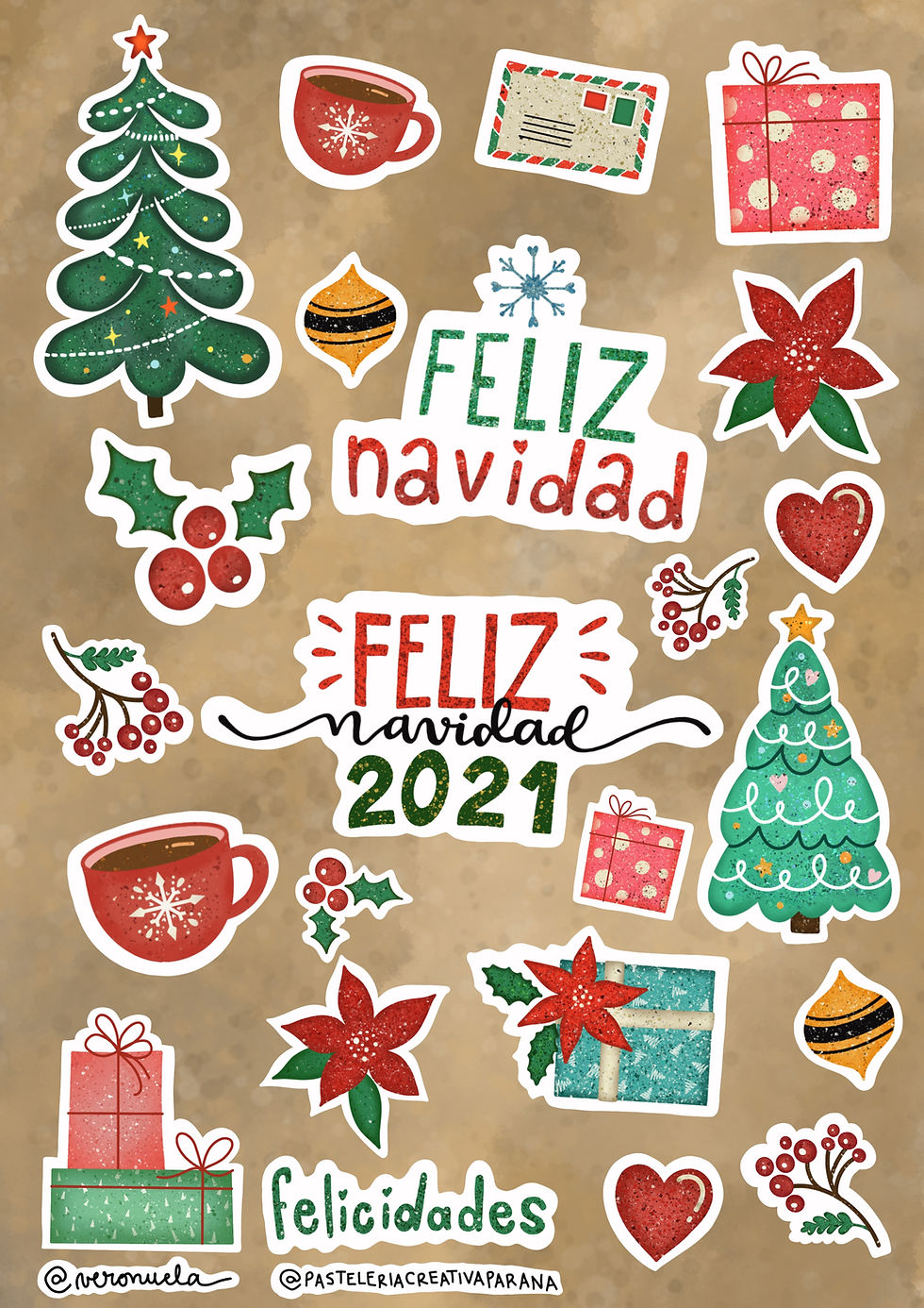 Imprimibles navideños 2021