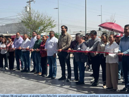 Gobierno Municipal inauguró la construcción de una nueva plaza pública.