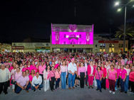 Conmemoró Gobierno de Carlos Peña Ortiz, Día Internacional de la Lucha Contra el Cáncer de Mama 