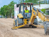 Gobierno de Reynosa arranca obra de pavimentación en la colonia Américo Villarreal Guerra