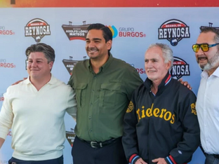 Anuncia Gobierno de Reynosa próximos encuentro entre  Rieleros de Aguascalientes en el parque López Mateos