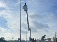 Mejora Gobierno Municipal seguridad de carretera Reynosa-Río Bravo con más iluminación
