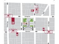 Ordena Ayuntamiento de Reynosa Vialidades del Centro para Acceder a Estacionamientos