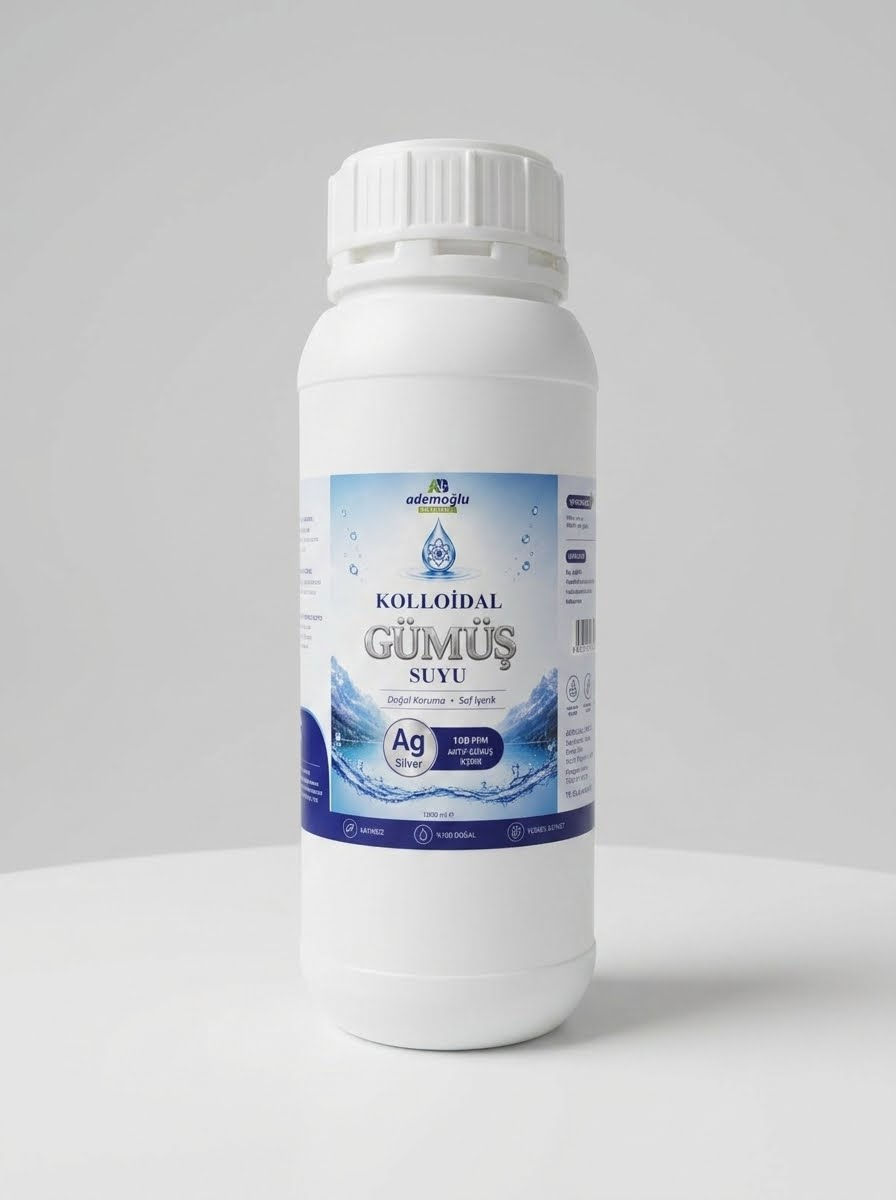 Küçük resim: Kolloidal gümüş suyu 100 ppm