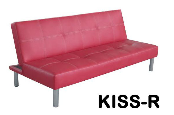 02 SOFA CAMA ROJO KISS
