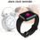 Thumbnail: Smartwatch Men Women Wristwatches Smart Watch Message Fitness Monitor Bracelet B