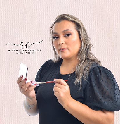 Ruth Contreras, Maquillista profesional con mas de 13 años de experiencia.
