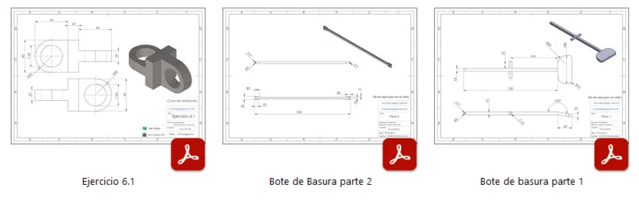 Vista previa del contenido del libro SolidWorks