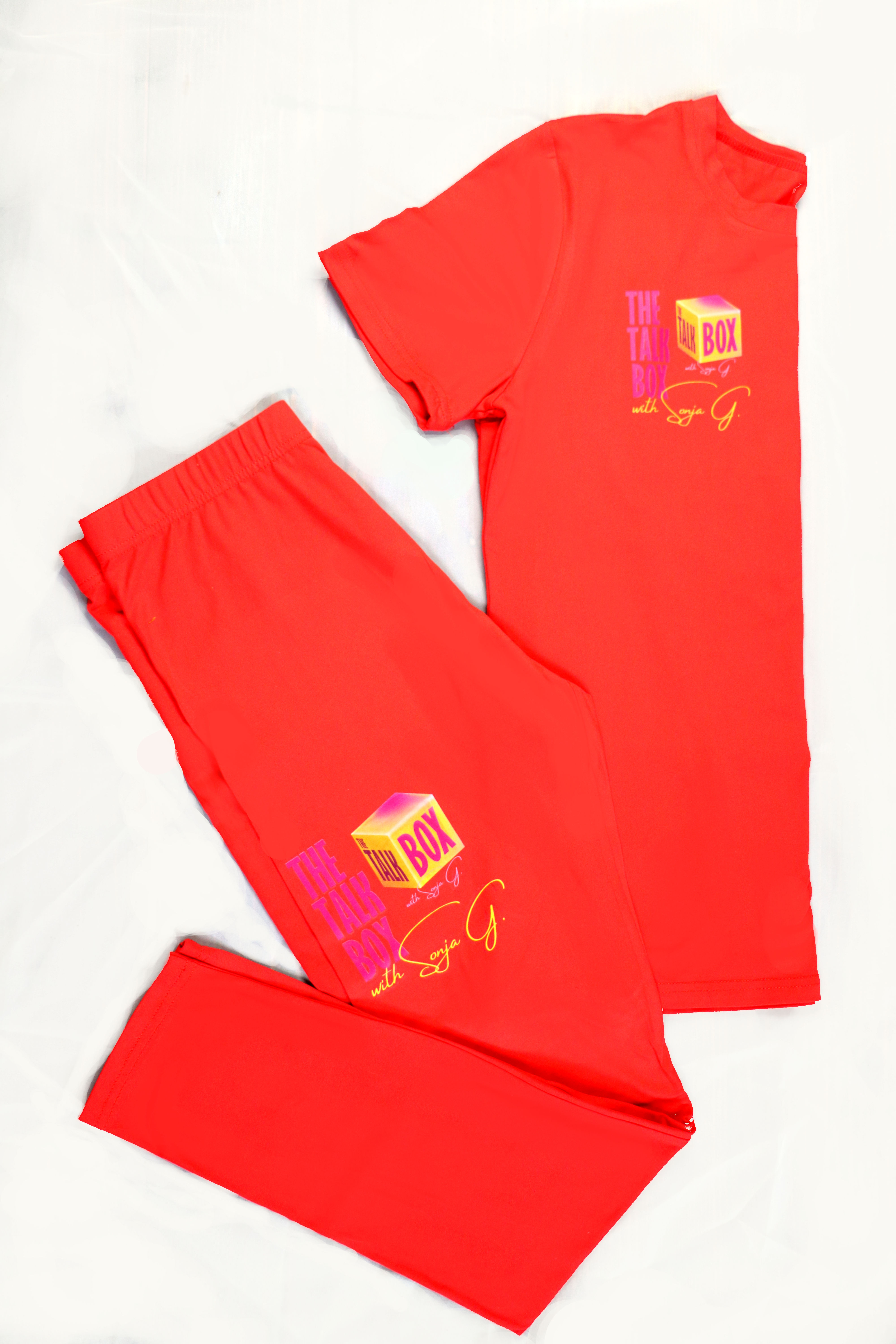 Ladies T-Shirt & Jogger Set