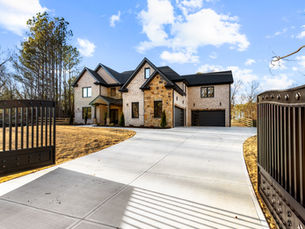 New construction luxury home with modern design and open-concept layout in Atlanta Georgia