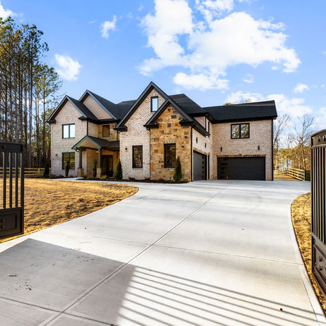 New construction luxury home with modern design and open-concept layout in Atlanta Georgia