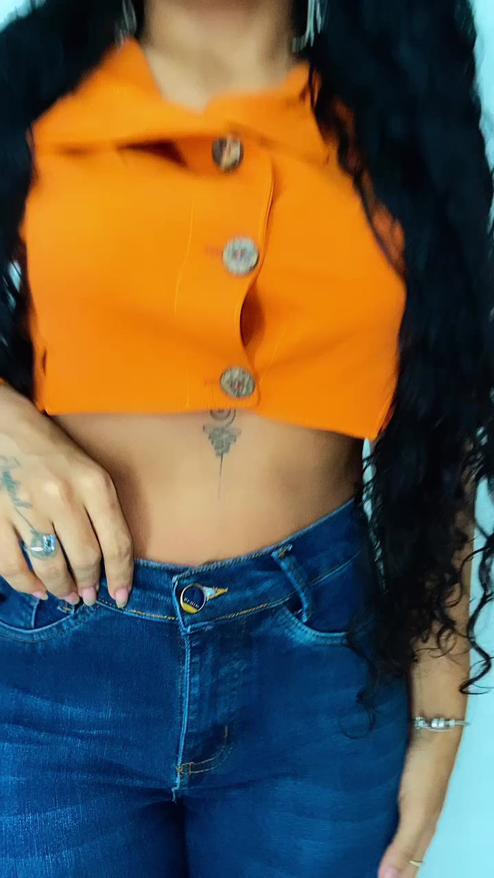 Miniatura: Calça Jeans Feminina Lisa