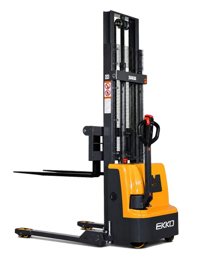 EKKO EB12E Full Powered Stacker 2640lbs. Cap., 118