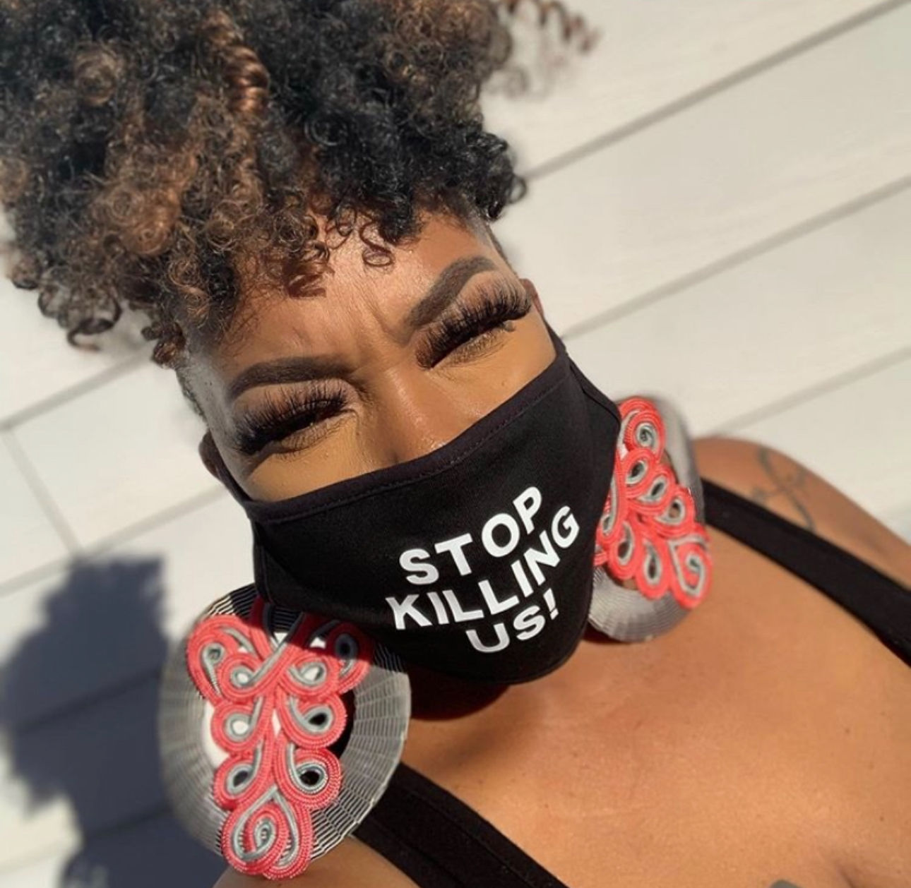 Stop killing us masks