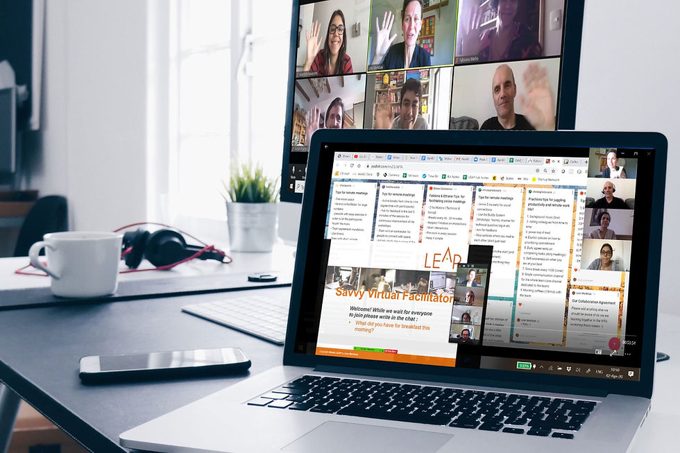 SAVVY Virtual Facilitator | Design and run engaging online events