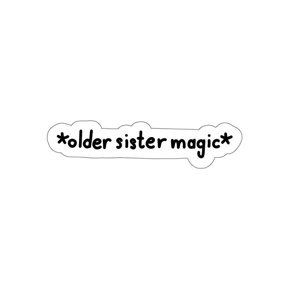 Thumbnail: Heartstopper *older sister magic* Die-Cut Sticker