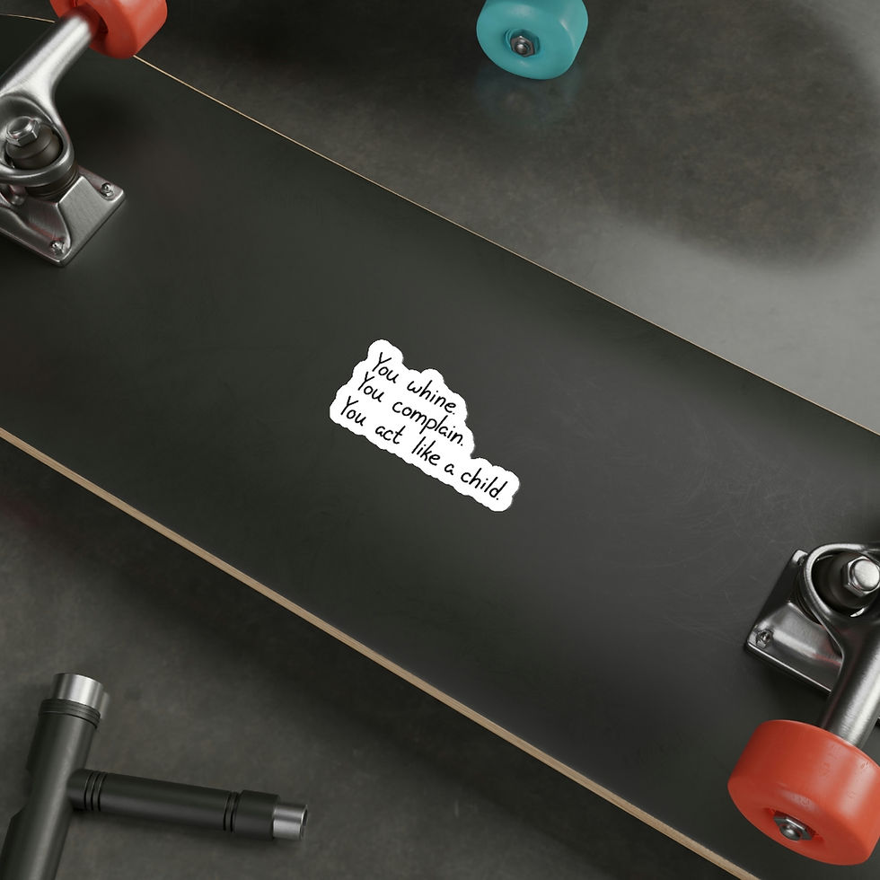 Thumbnail: Gilmore Girls "You whine. You complain. You act like a child." Die-Cut Sticker
