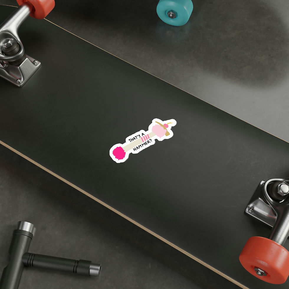 Thumbnail: Gilmore Girls "That's a hammer" Die-Cut Sticker