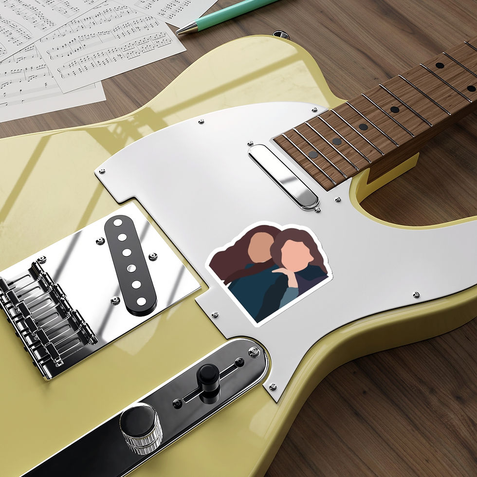 Thumbnail: Gilmore Girls Season 5 Cover Die-Cut Sticker