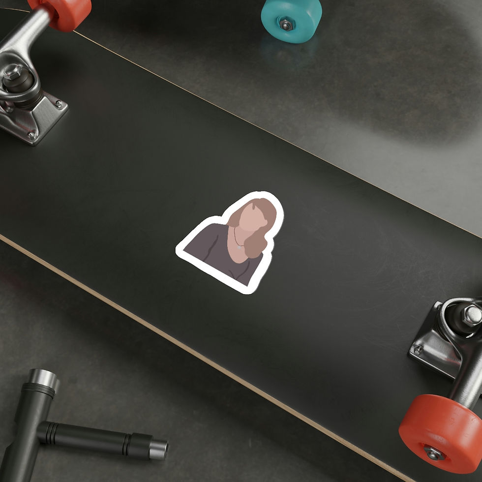 Thumbnail: Gilmore Girls Sherry Tinsdale Die-Cut Sticker