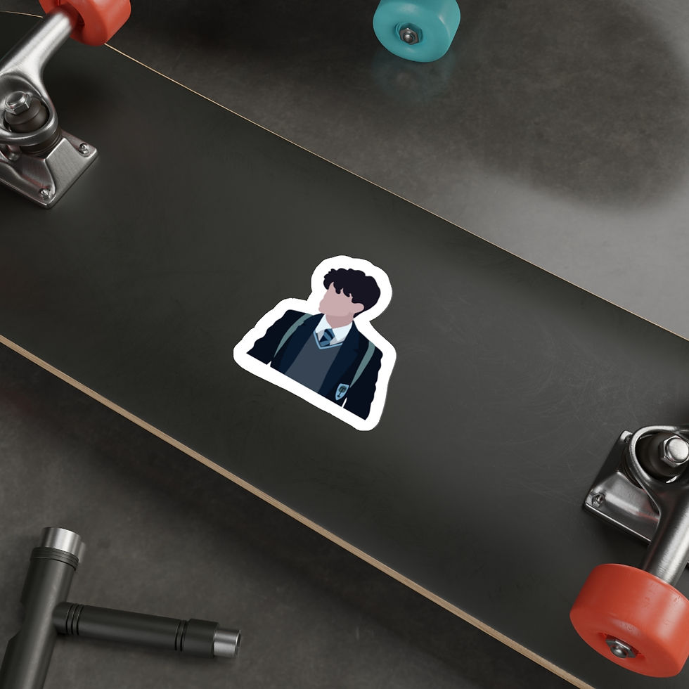 Thumbnail: Heartstopper Charlie Spring Die-Cut Sticker