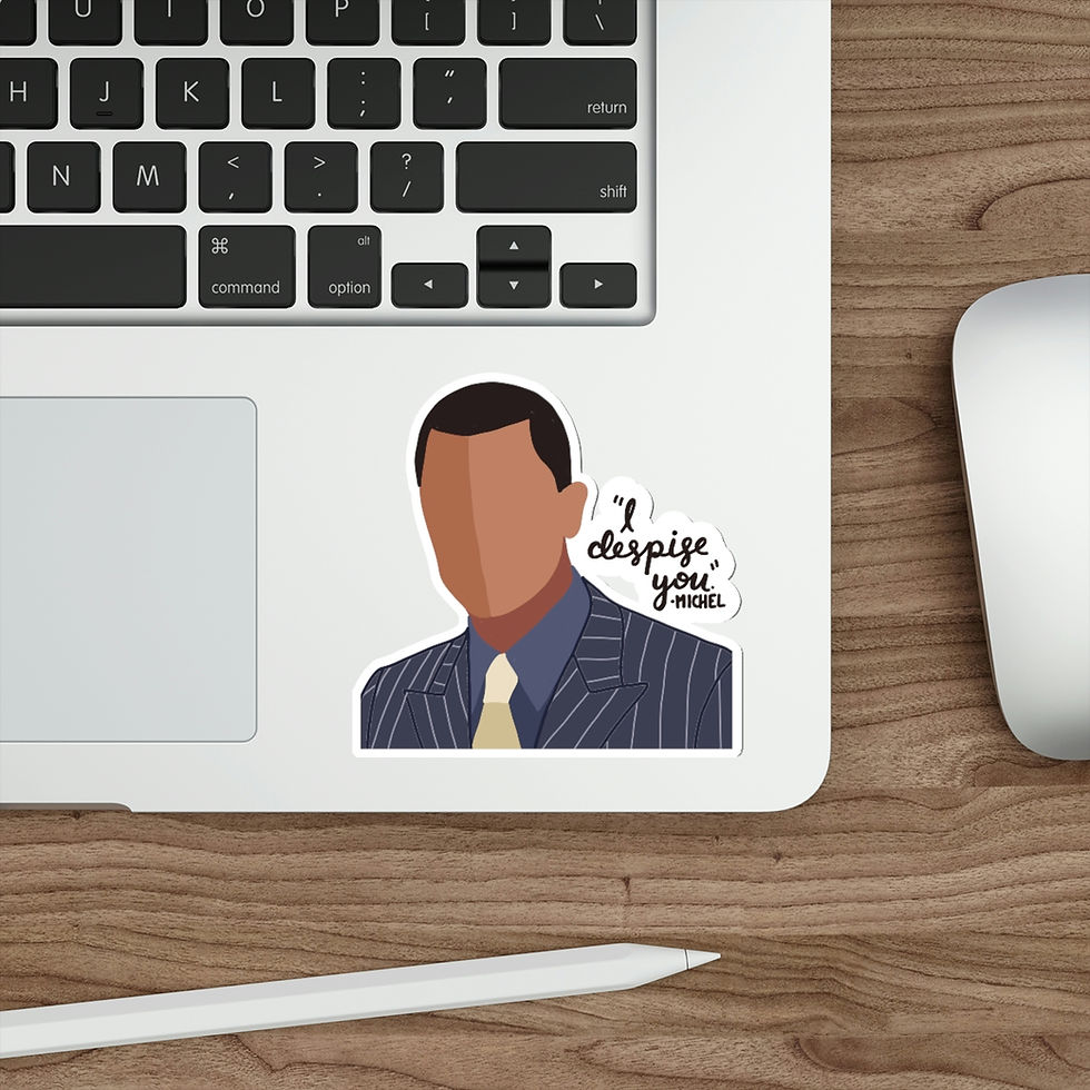 Thumbnail: Gilmore Girls "I despise you" Die-Cut Sticker