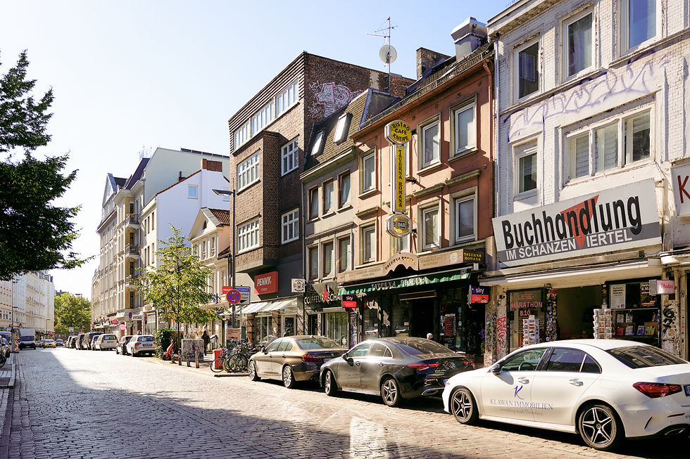 Straßenansicht Schulterblatt