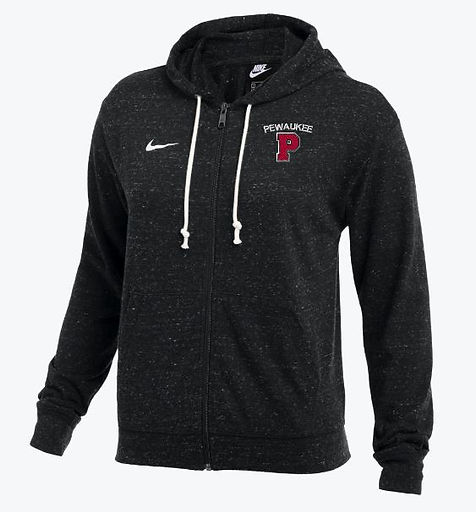 nike women's gym vintage full zip hoodie