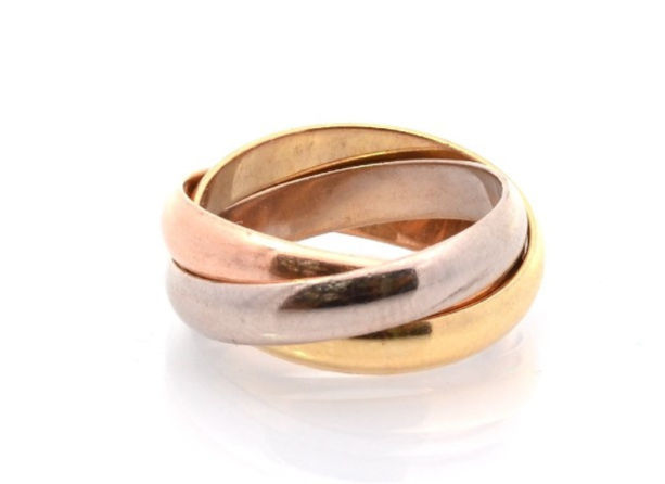 Bague Trinity 3 ors de la maison Cartier