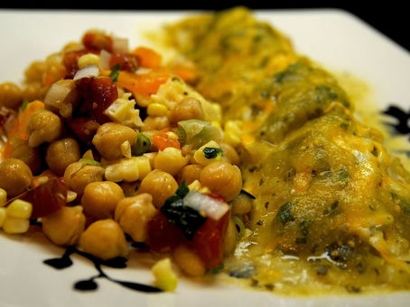 "How to Make the Ultimate Sheet Pan Salad with Crispy Chickpeas and Feta"