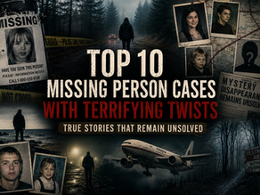 Top 10 Missing Person Cases With Terrifying Twists That Still Remain Unsolved