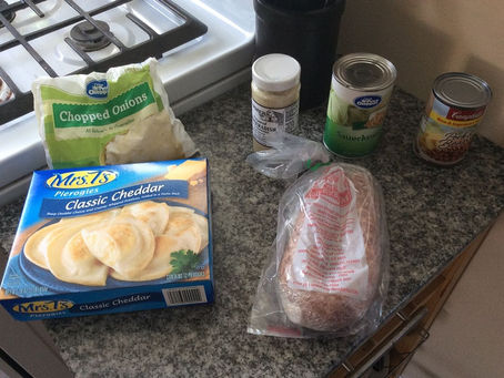 Four-Ingredient Kielbasa and Sauerkraut Skillet