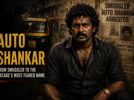 Auto Shankar: From Smuggler to the Decade's Most Feared Name