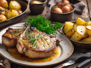 "How to Make Perfect Oven Baked Pork Chops with Potatoes: A Step-by-Step Guide"