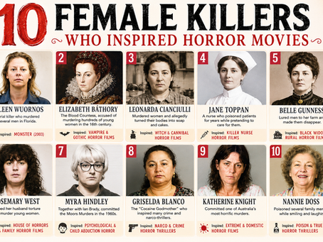 Female Killers Who Inspired Horror Movies: The Real Women Behind Cinema’s Darkest Nightmares