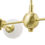 Miniature : Suspension AURALIE gold