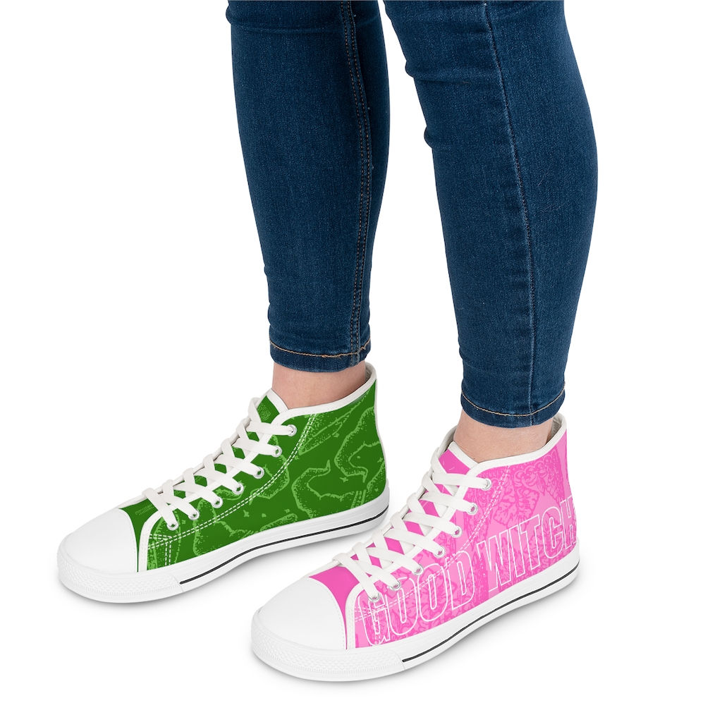 Good Witch Bad Witch High Top Sneakers