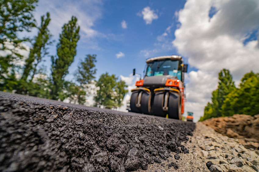 asphalt road