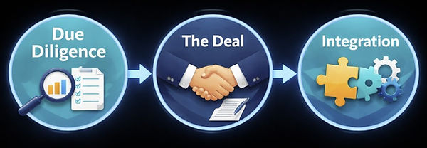 Due diligence and integration support for successful acquisitions